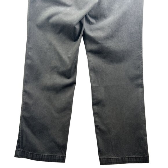 Eddie Bauer Pants Mens 38x33 Legend Wash Classic Fit Chino Gray Specially Dyed - Picture 9 of 12